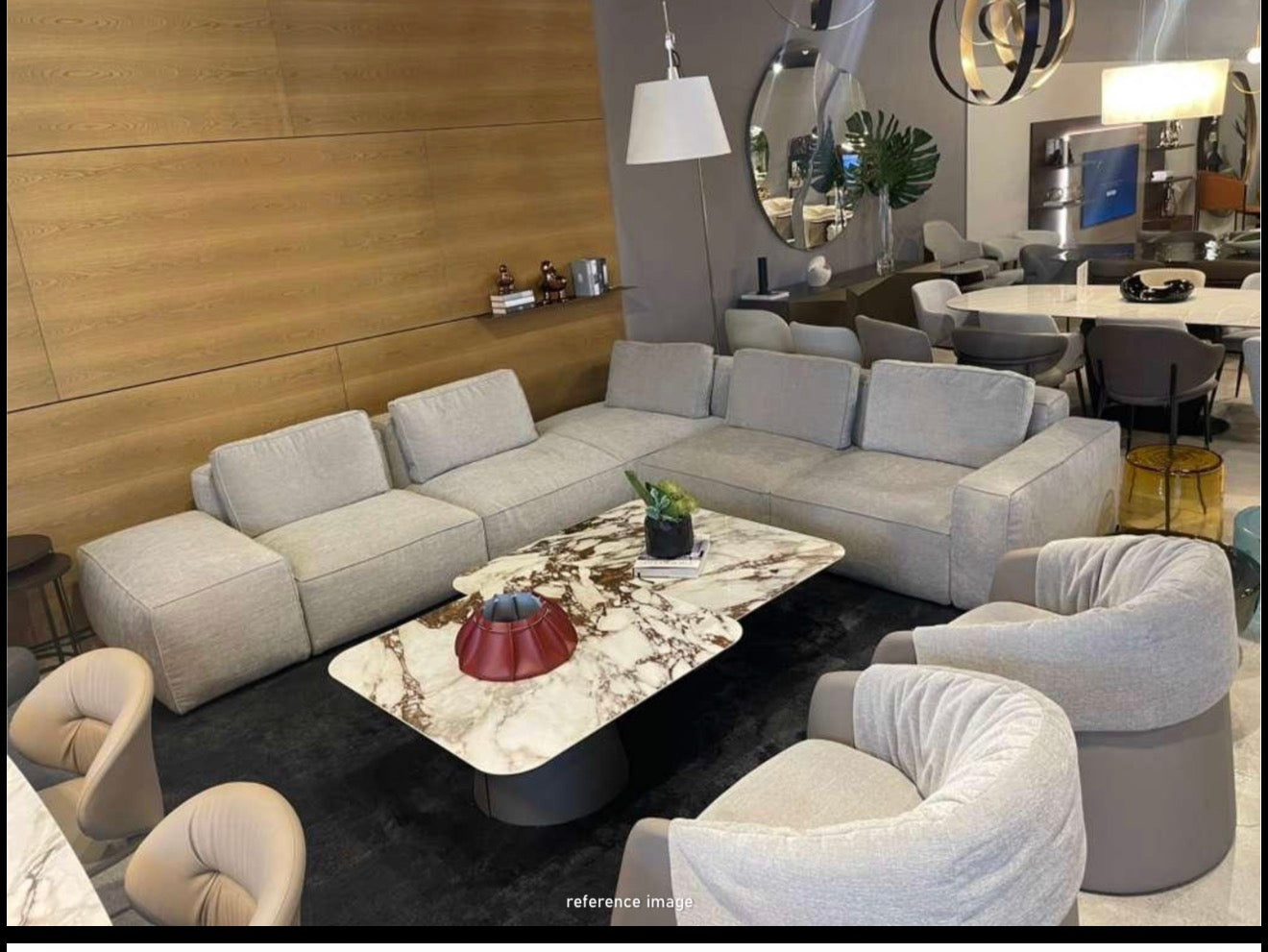 Nicoline Cairoli Deep Fabric Sectional