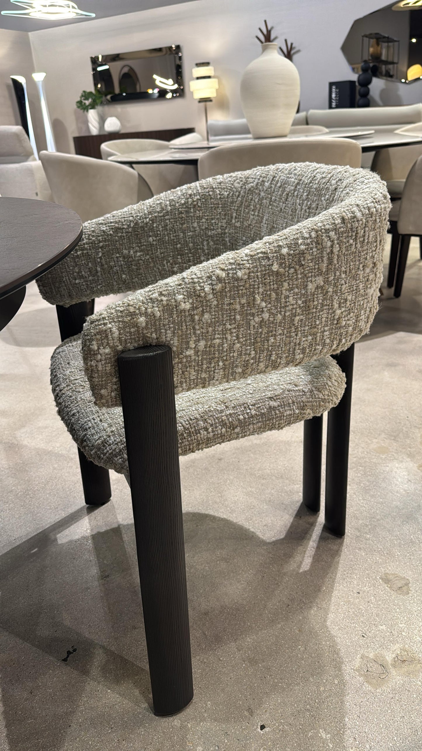 Ditre Biarritz Black Ash, Dining Chair