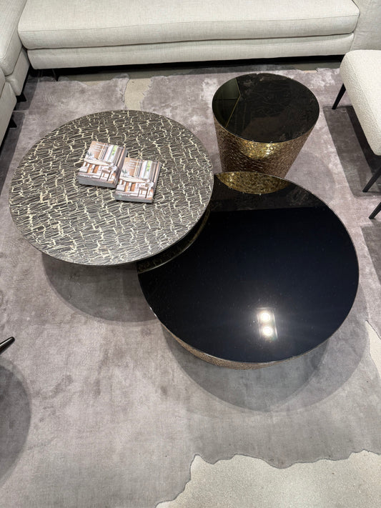 Cantori City Set of 3 Nesting Tables Coffee Table/Side Table