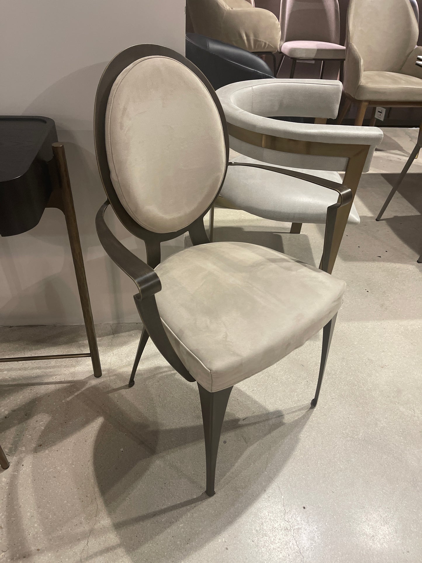 Cantori Oasis, Dining Chair Broze Sand/Nabuk