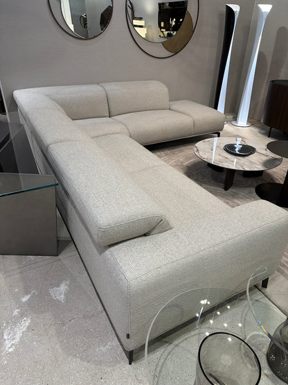 Nicoline Wing Fabric Boucle Sectional