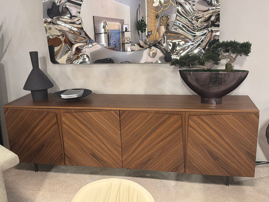 Pacini & Cappillini Walnut 94” sideboard