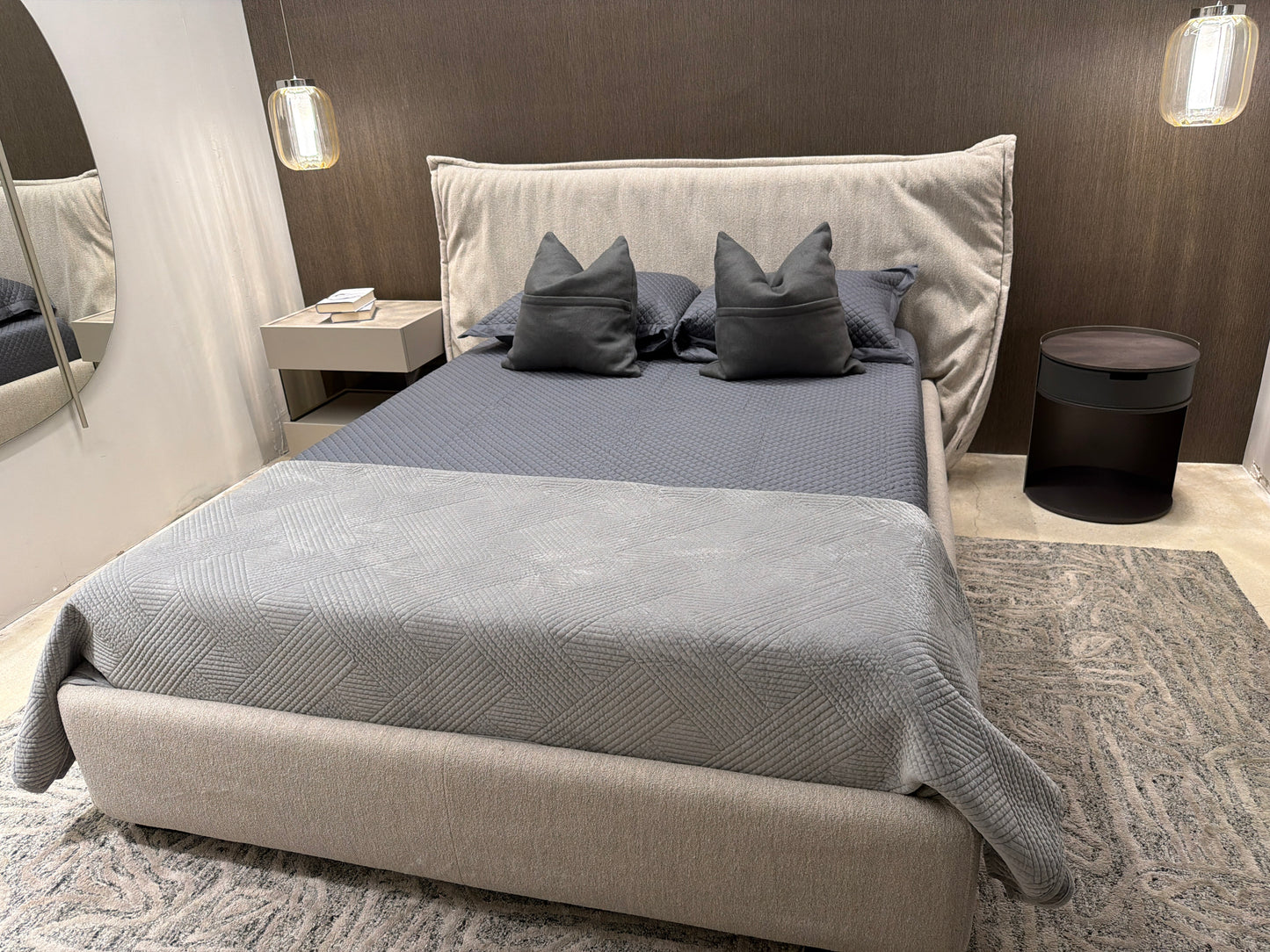 Calligaris Softly Queen Size Bed