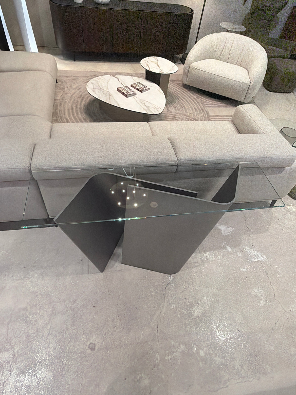 Reflex Angelo Glass Console Table – ITALO DESIGN ONLINE OUTLET
