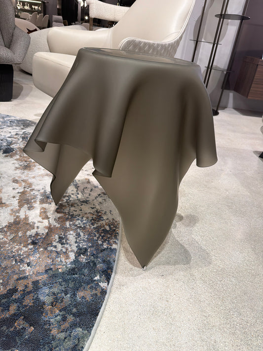 Reflex Angelo Foulard 60 Side Table in Glass