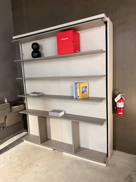 Smart Beds- Bookcase Murphy Bed with Matress