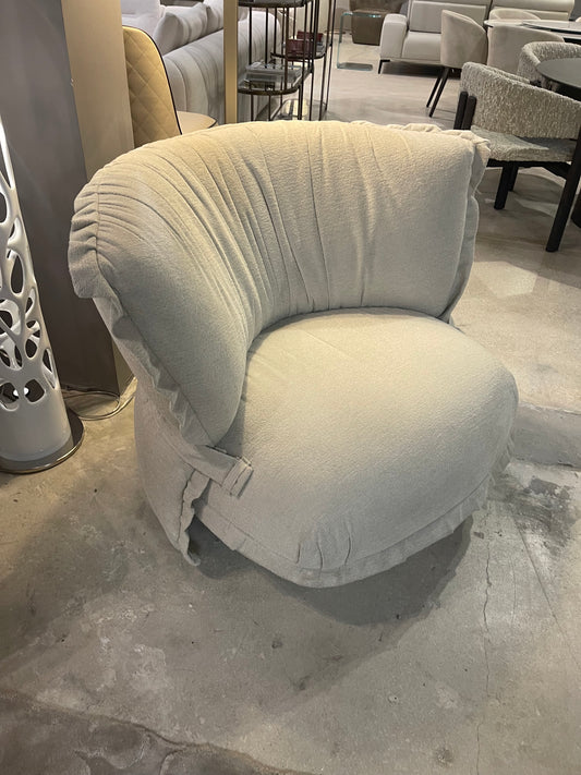 Ditre Puppet Fabric Upholstered Accent Chair