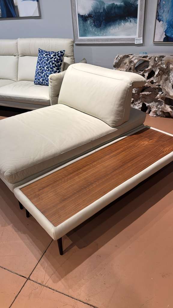 Max Divani Modula Sectional Sofa with Wood Details