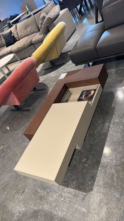 Pacini & Cappelini Atollo Wood and Lacquer Coffee Table