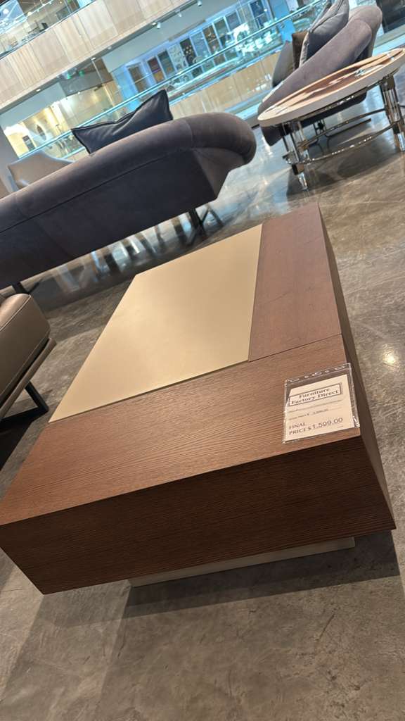 Pacini & Cappelini Atollo Wood and Lacquer Coffee Table