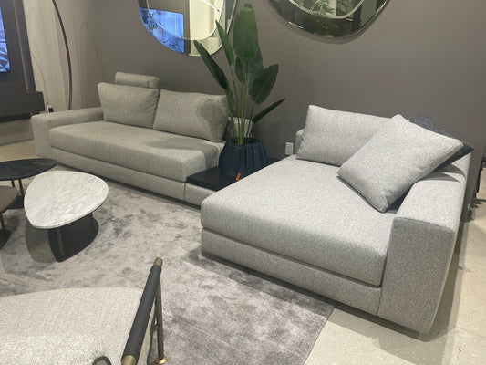 Nicoline Kuba Sofa/ Sectional in light grey