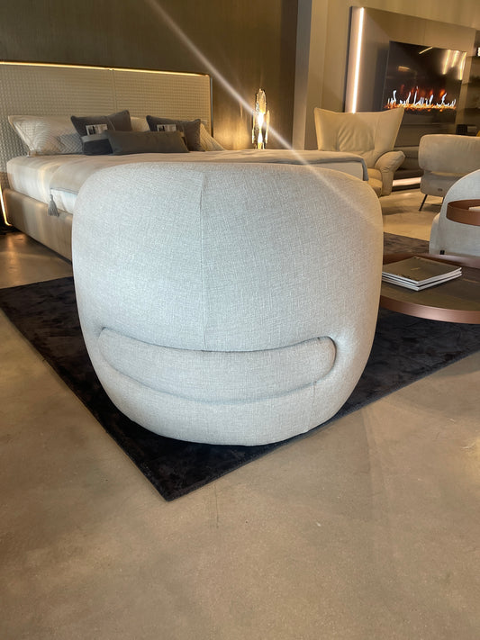 Arketipo Touch me Swivel  Arm Chair in light grey