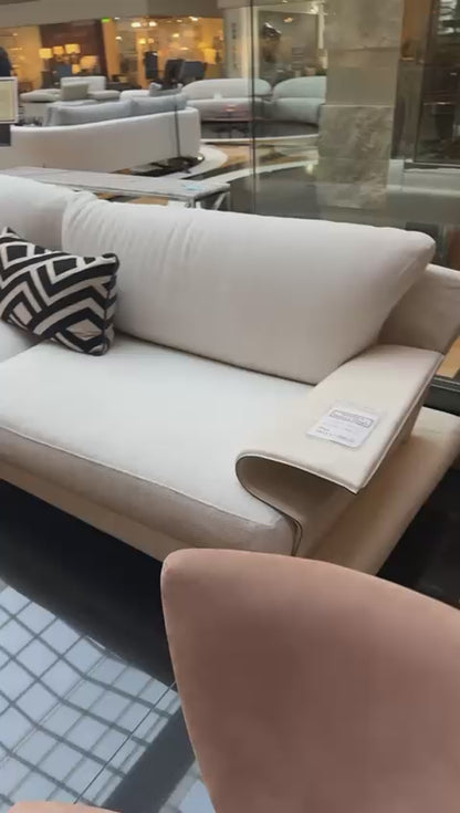 Il Loft SuperRoy Sofa 3 Seater in Fabric with Microfiber Detailing